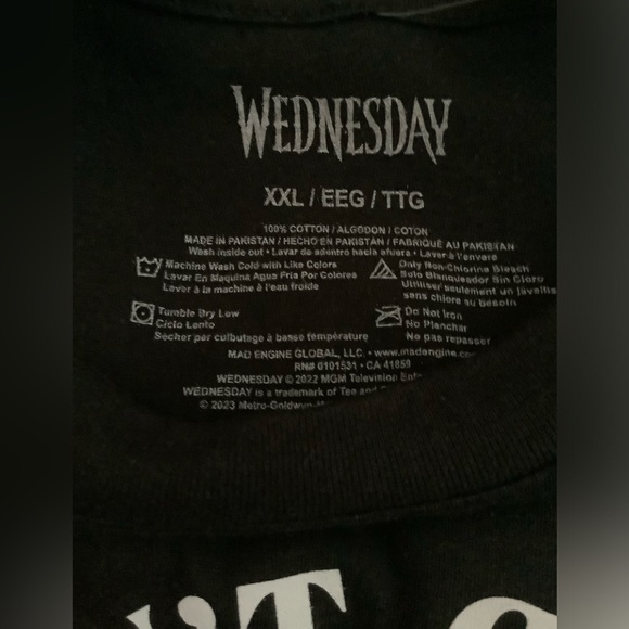 NWT Wednesday T-Shirt - Picture 2 of 9